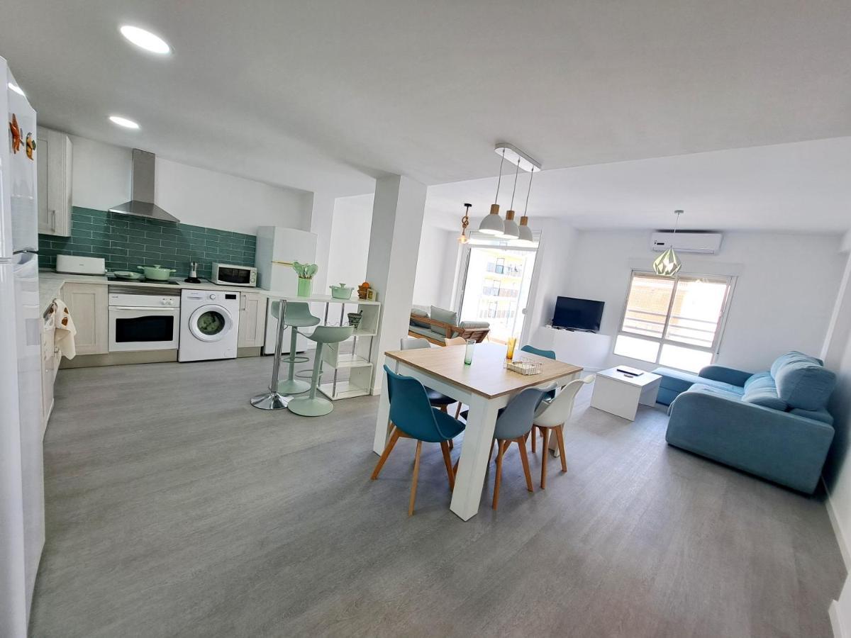 Appartement Amplio Piso Con Terraza A 50 M De Playa Miramar Extérieur photo